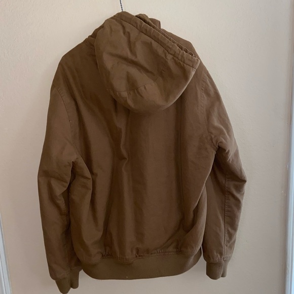 Weatherproof jacket H&M insulated fur inside durable thermal top zip up hoodie - Picture 10 of 11